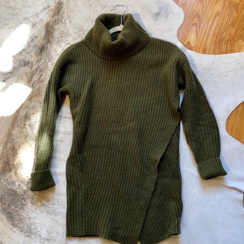 Banana Republic Merino Chunky Tunic Sweater Sz XS